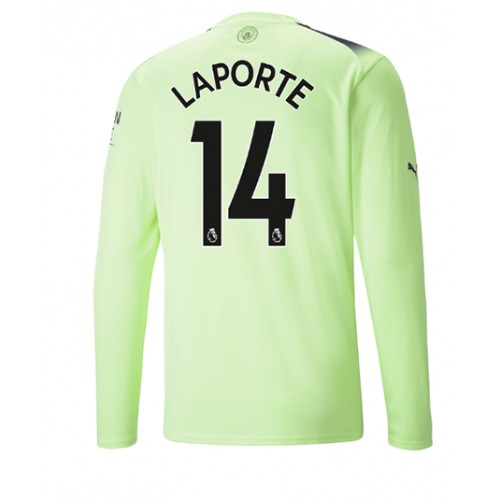 Manchester City Aymeric Laporte #14 Tredjedrakt 2022-23 Langermet Manchester City Aymeric Laporte #14 Tredjedrakt 2022-23 Langermet